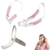 Bella Loops Pink Headgear Straps
